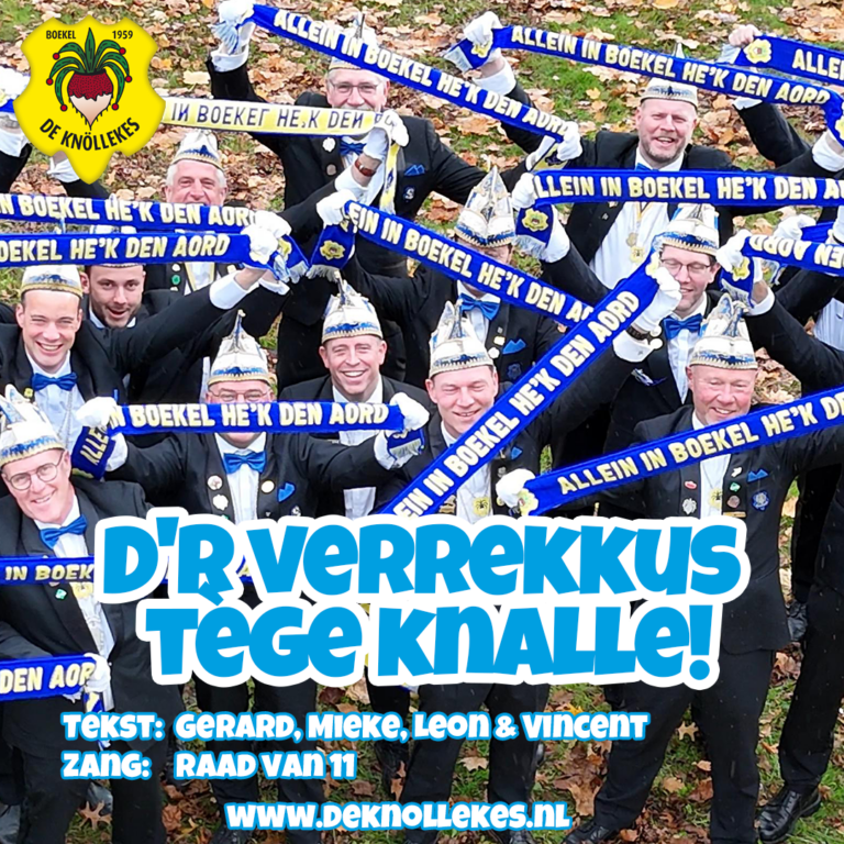 D’r verrekkus tège knalle!